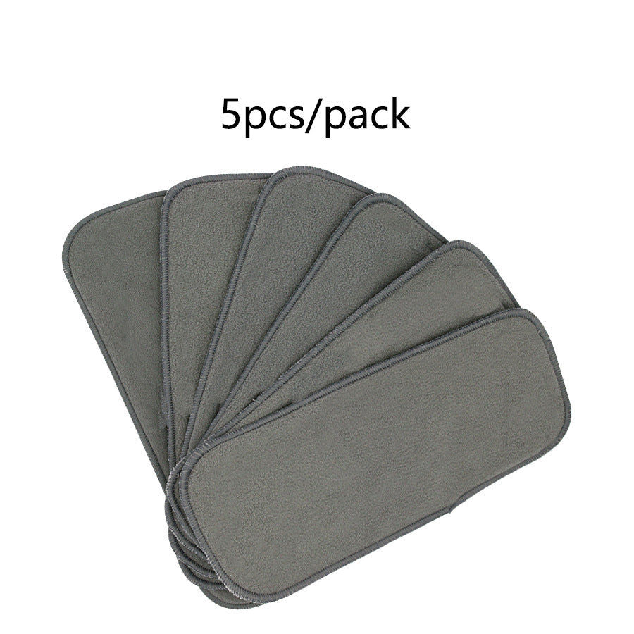 Odor-Absorbing Washable Baby Diaper Pad Bamboo Charcoal