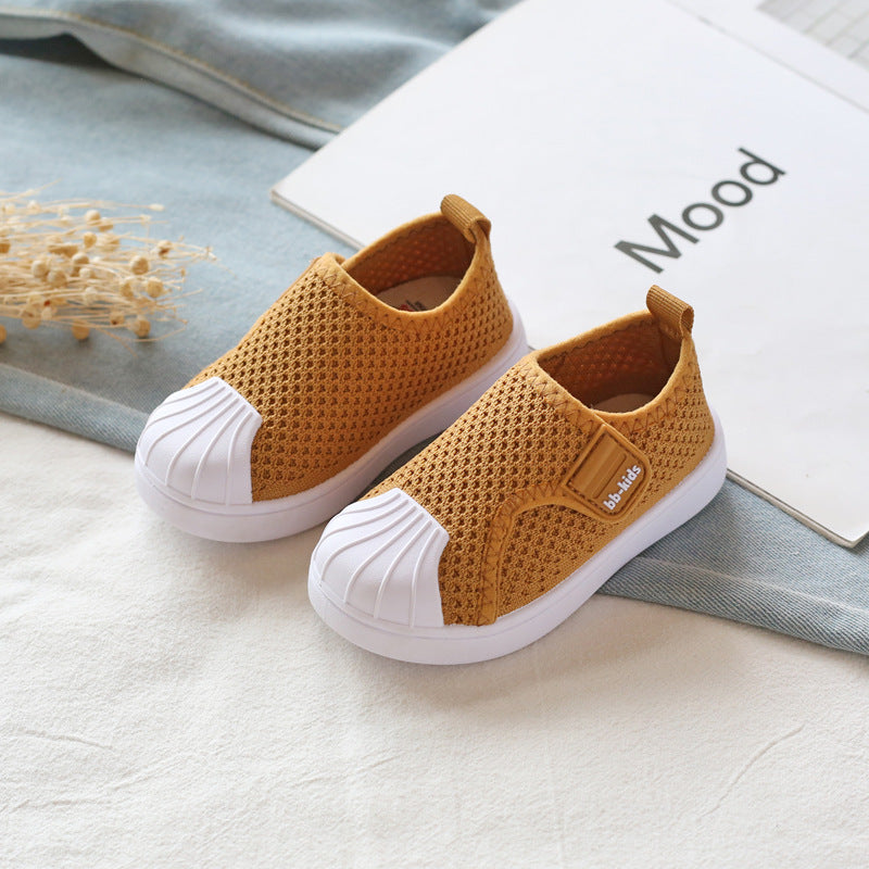 Girls Boys Casual Shoes Spring Infant Toddler Shoes Comfortable Non-Slip Soft Bottom Children Sneakers Baby Kids Shoes
