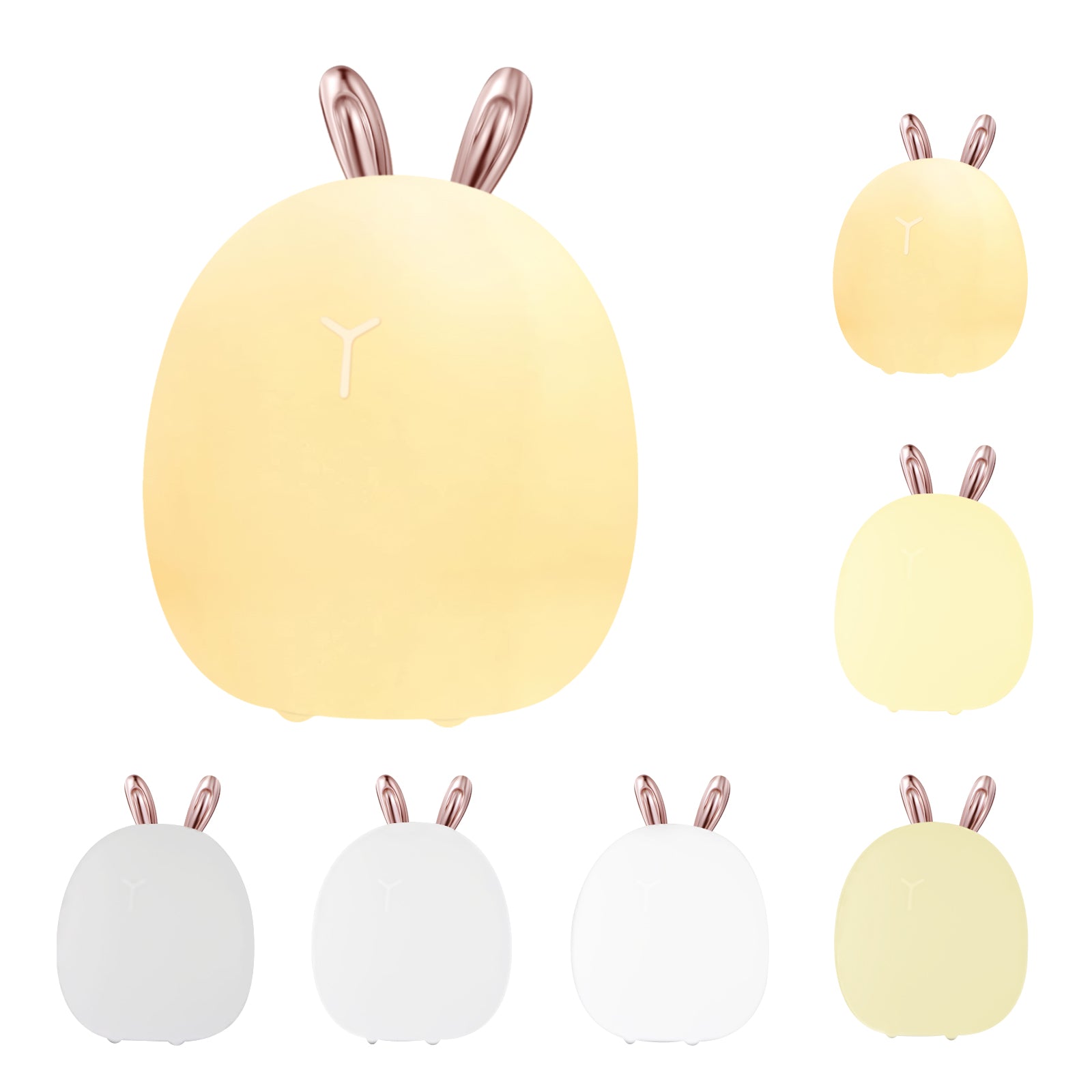 Baby Feeding, Adjustable, Creative, Rabbit, Elk Light, Silicone Light, Touch Light, Clap Light, Small Electric Light, Ambient Light, Night Light