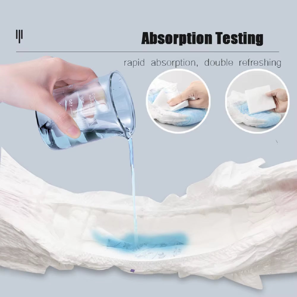 10Pc/Pack Large Size Disposable Menstrual Pad Underpants for Women Quick Absorption Postpartum Panties Adult Incontinence Briefs