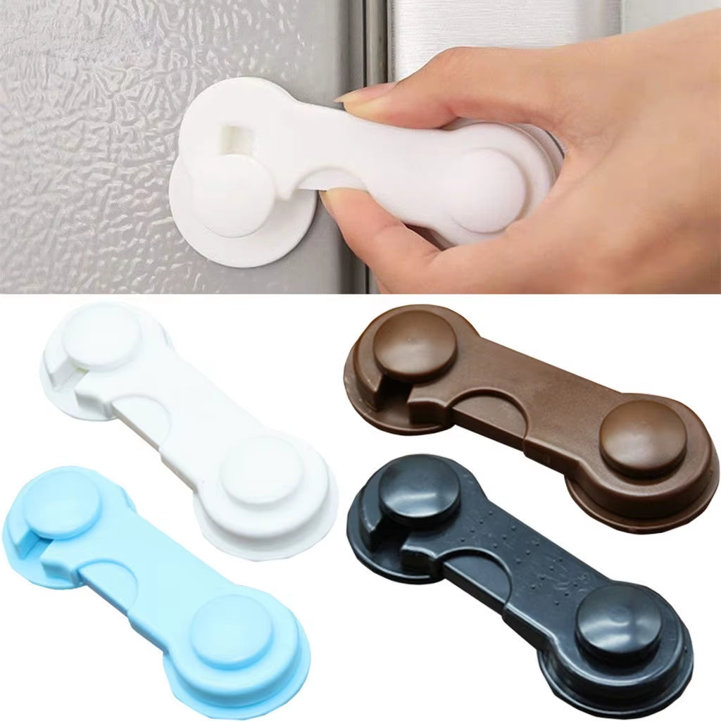Baby Proof Cabinet Latches / Cabinet Drawer Door Fridge Blockers Lock / Child Proof Cabinet Locks for Kitchen