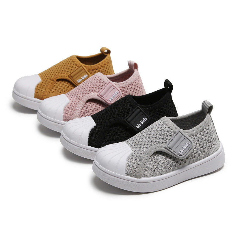 Girls Boys Casual Shoes Spring Infant Toddler Shoes Comfortable Non-Slip Soft Bottom Children Sneakers Baby Kids Shoes