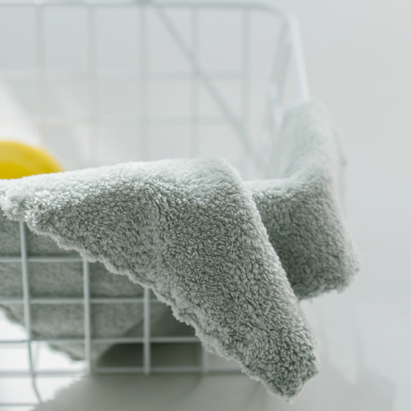 Hand Towel Microfiber Children'S Small Square