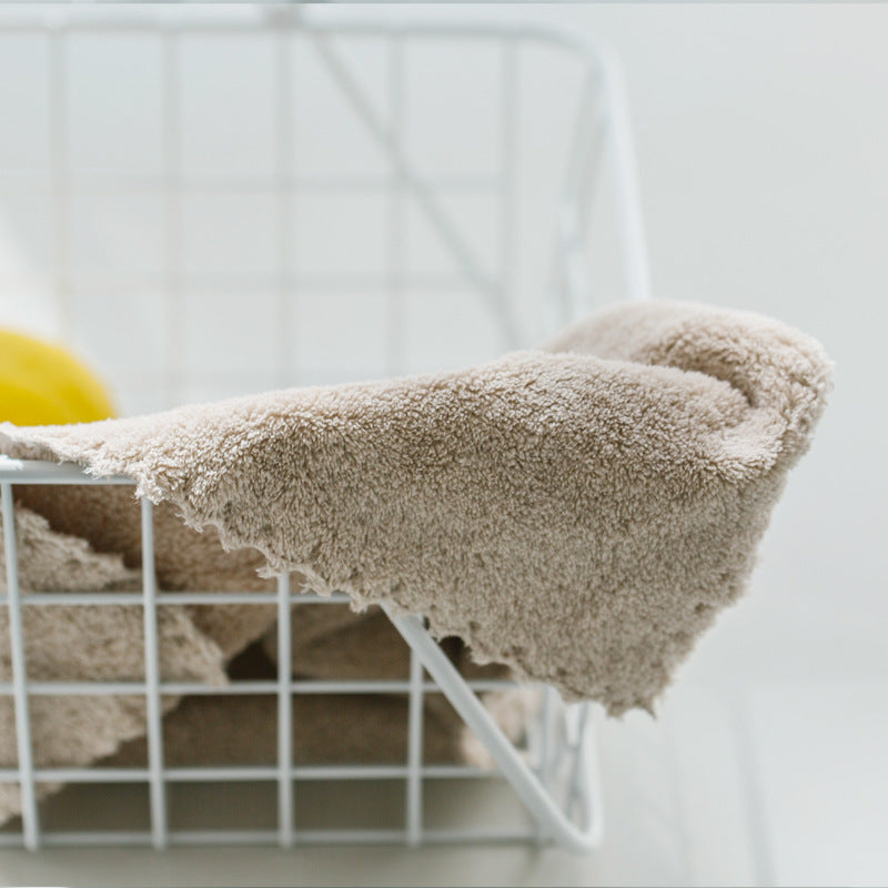 Hand Towel Microfiber Children'S Small Square