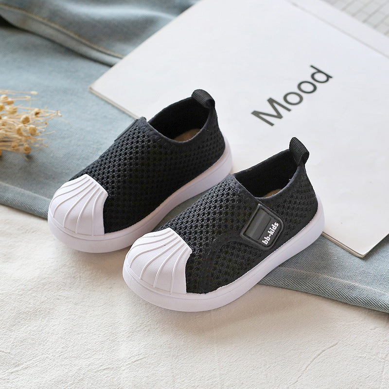 Girls Boys Casual Shoes Spring Infant Toddler Shoes Comfortable Non-Slip Soft Bottom Children Sneakers Baby Kids Shoes